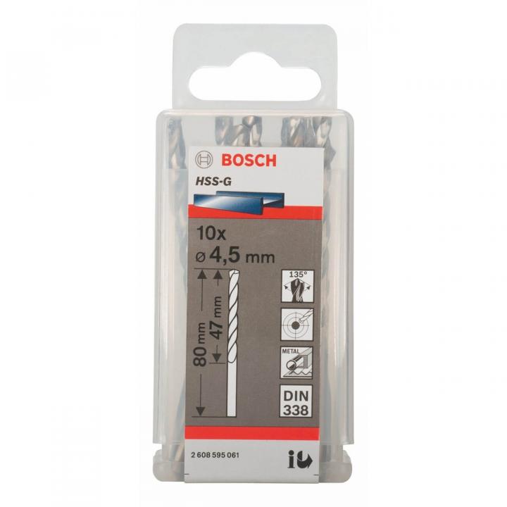 Mũi khoan kim loại HSS-G Bosch 2608595061