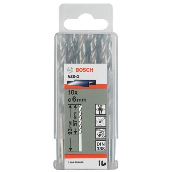 Mũi khoan kim loại HSS-G Bosch 2608595066