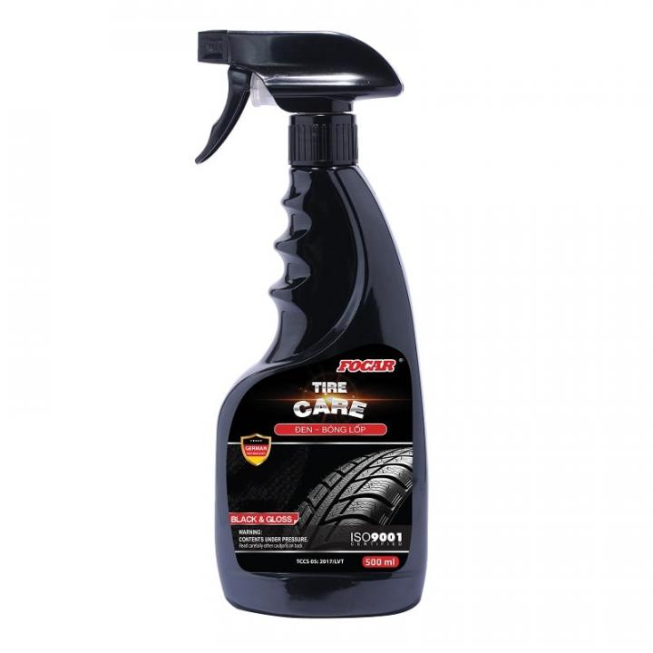 Dung dịch làm đen và bóng lốp Focar Tire Care  FC145005 0,5L