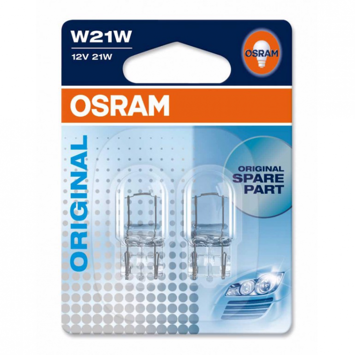 Bóng đèn xi nhan OSRAM W21W 12V (bộ 2 bóng)