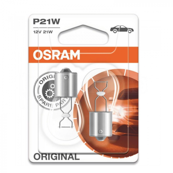 Bóng đèn xi nhan OSRAM P21W 12V (bộ 2 bóng)