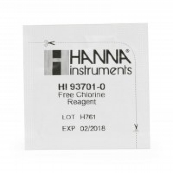 Thuốc thử clo dư Hanna HI93701-01 100 gói