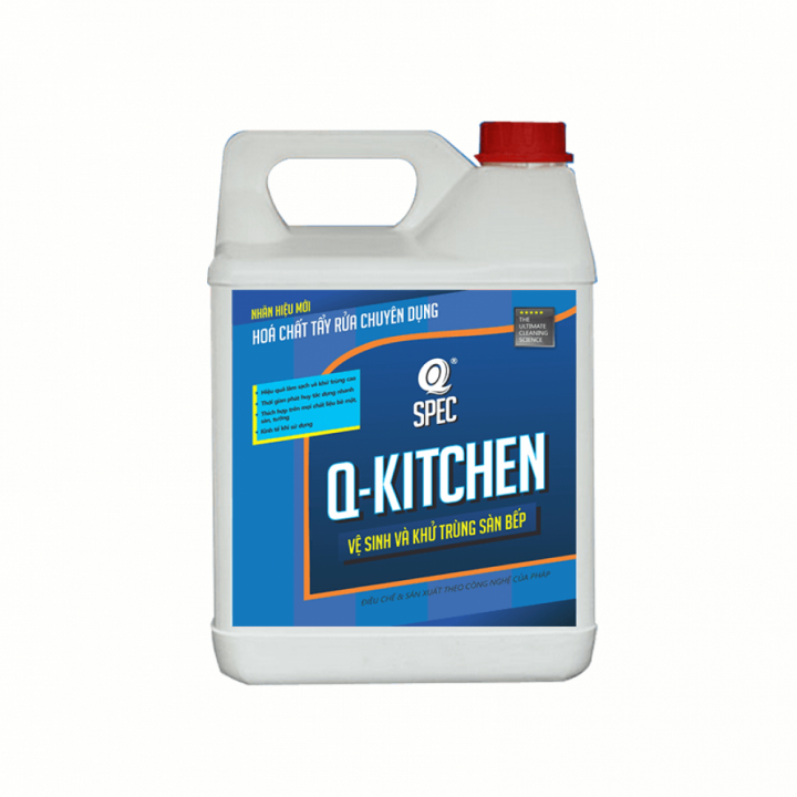 Dung dịch vệ sinh khử trùng sàn bếp AVCO Q-Kitchen 4L