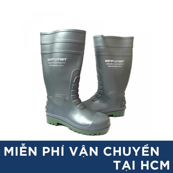 Ủng cao su mũi thép đế thép Safetyman SMB7030-N Size 44