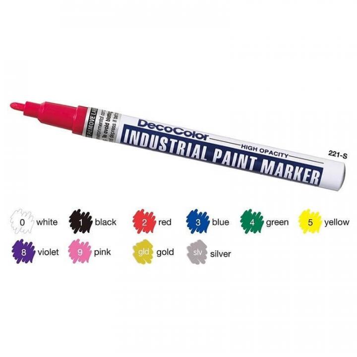 Bút sơn công nghiệp Marvy Uchida ngòi bút lớn 1.4mm-221