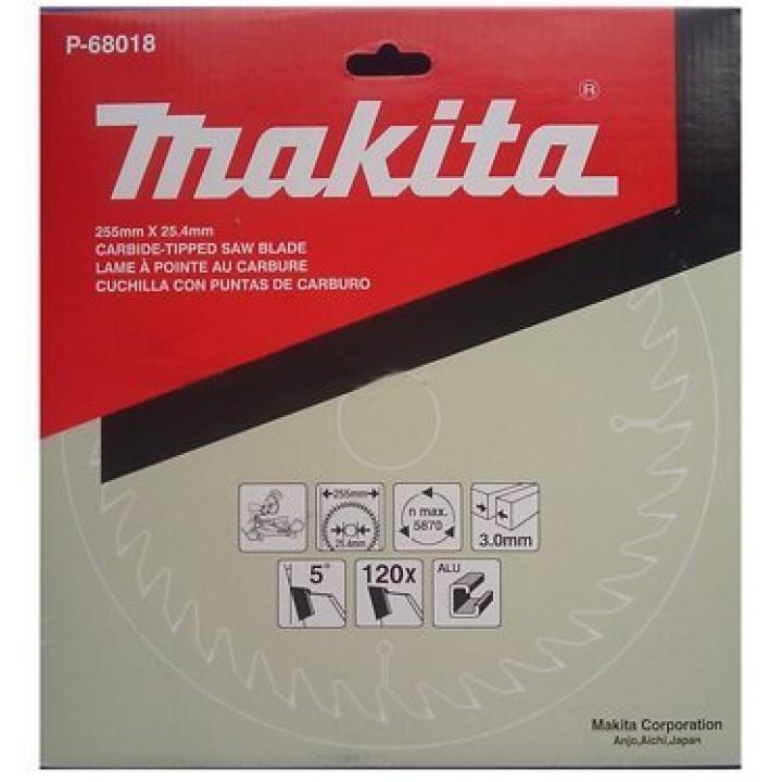 Lưỡi cắt nhôm 120 răng Makita C255 X 120T (P-68018)