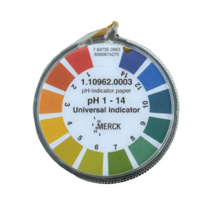 Giấy đo pH 1-14 Merck MEK+1109620003 4,8m/cuộn