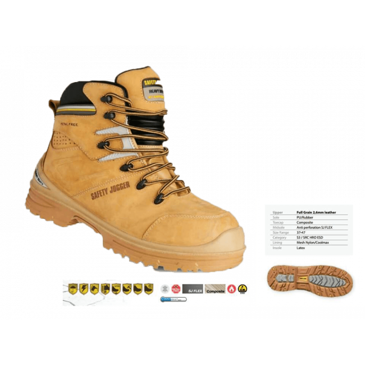 Giày bảo hộ lao động Safety Jogger Ultima S3 HRO chính hãng FactDepot