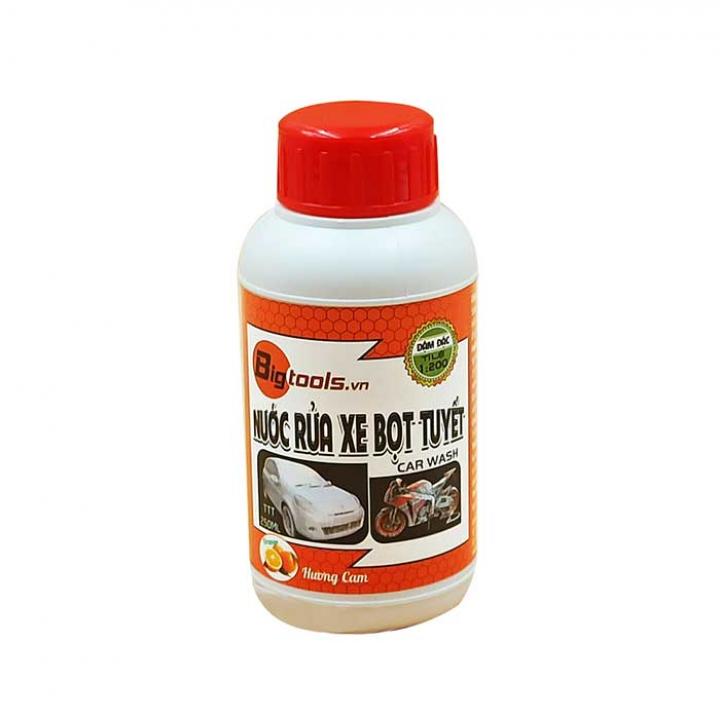 Dung dịch rửa xe bọt tuyết đậm đặc Bigtools (250ml)