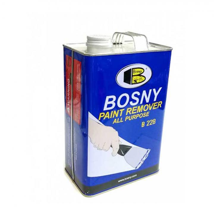 Tẩy sơn trên bề mặt kim loại Bosny B228 800g