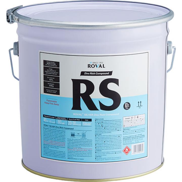 Sơn mạ kẽm màu bạc Roval Silver Zinc Rich Compound 20kg  (83% Zinc)