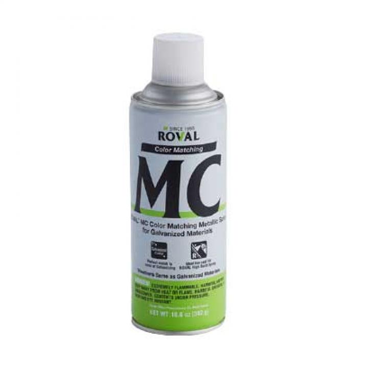 Bình xịt màu kim loại cho vật liệu mạ kẽm Roval MC Spray 420ml dạng xịt - 24 chai
