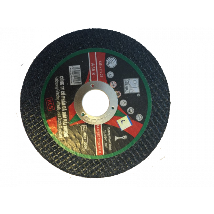 Đá cắt kim loại Hải Dương 125 mm (hộp 50 viên)