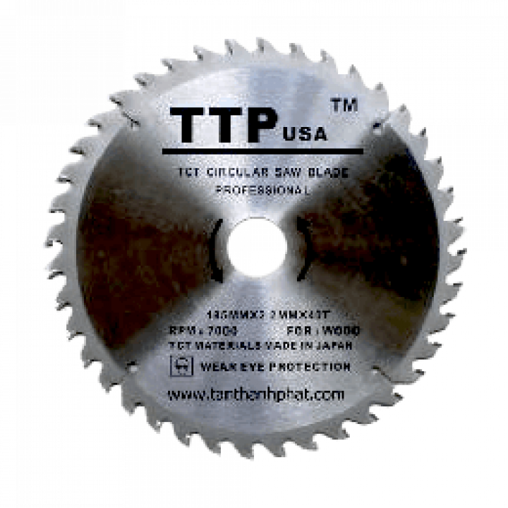 Lưỡi cưa gỗ 185mm 60 Răng TTPusa 222-185060-4