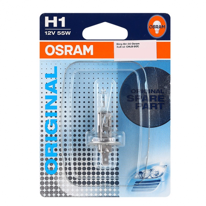Bóng đèn ô tô Standard OSRAM H1 12V (bộ 2 bóng)