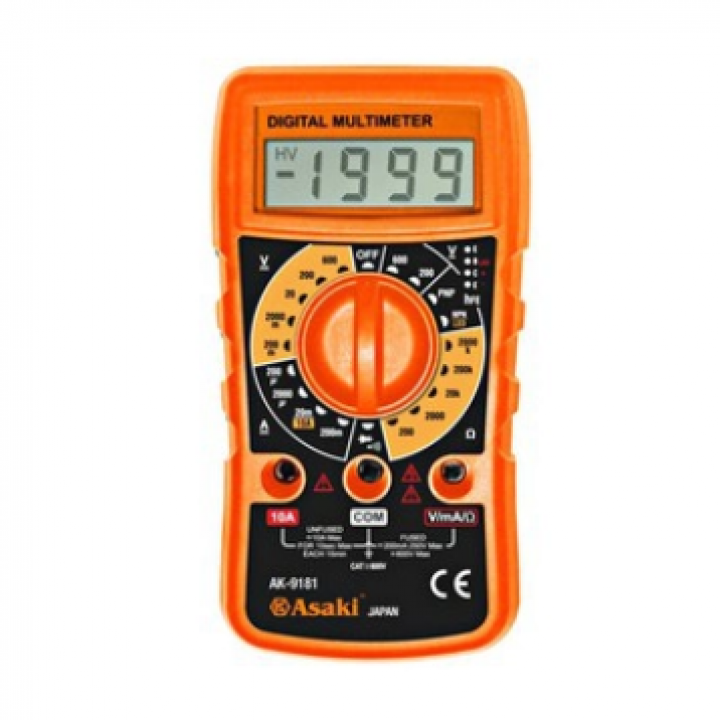 Đồng hồ đo điện vạn năng cao cấp Asaki AK-9181
