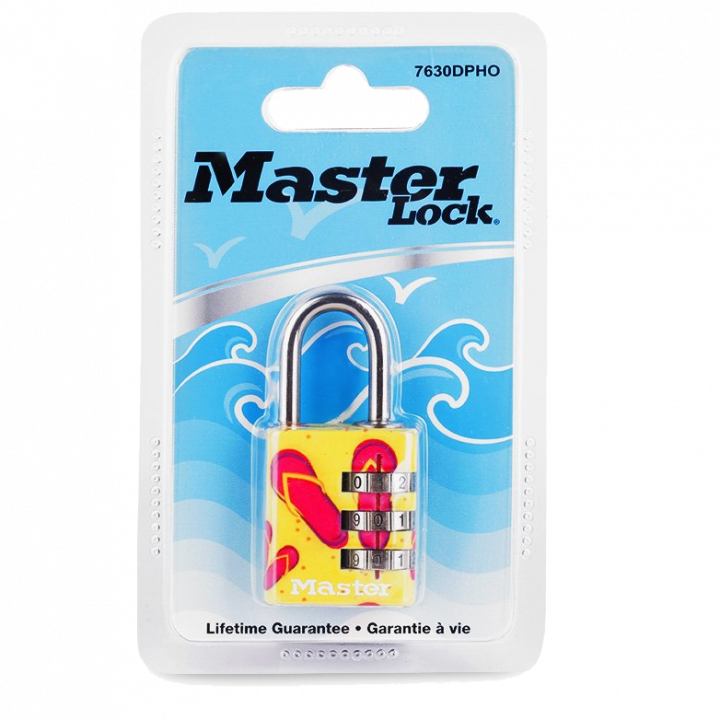Khóa vali túi xách mở số Master Lock 7630 EURDPHO