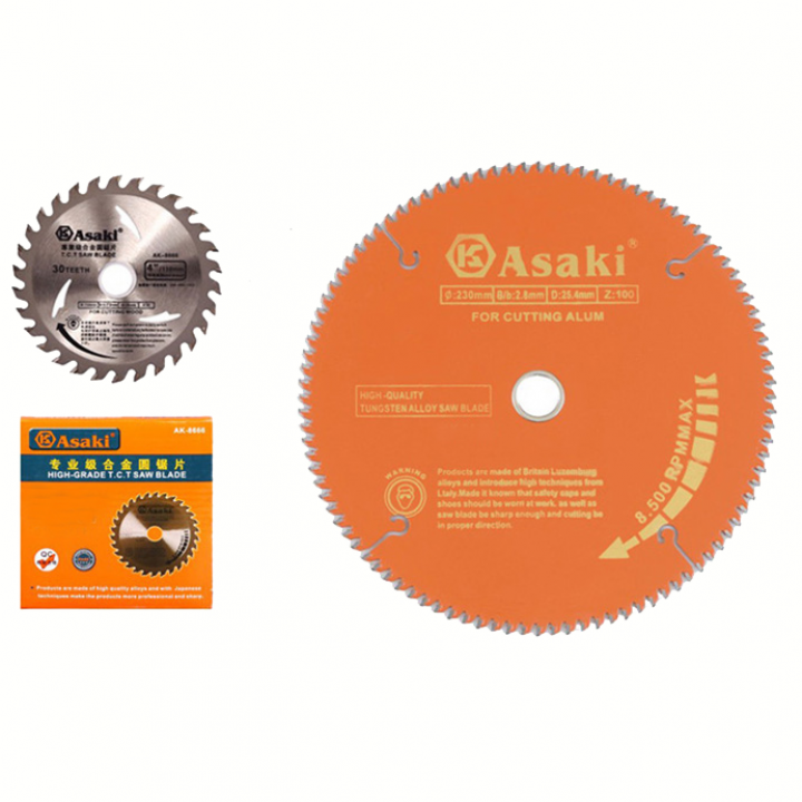 Lưỡi cắt gỗ cao cấp Asaki AK-8668 6''/40T