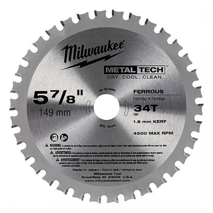 Lưỡi cắt kim loại Milwaukee 48-40-4080 34T 149mm