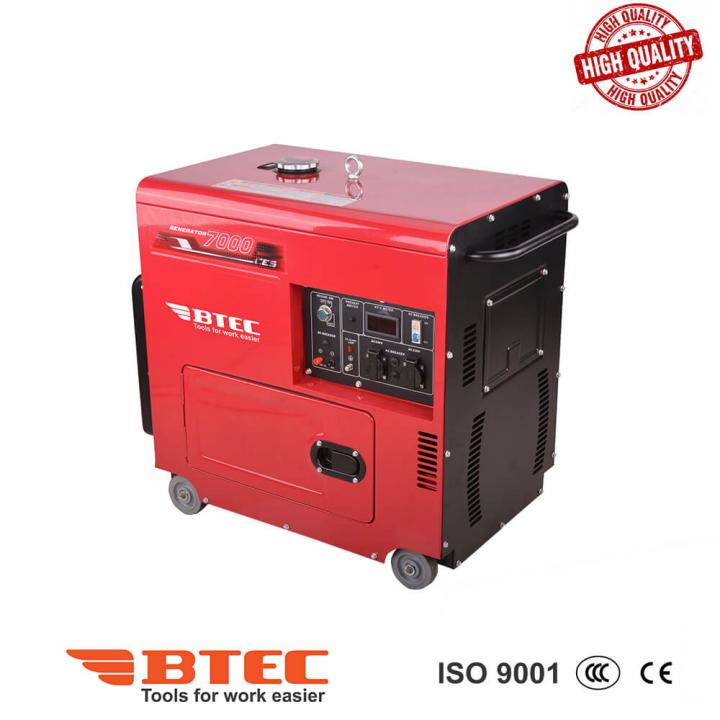 Máy phát điện (diesel) Btec BT6000CES