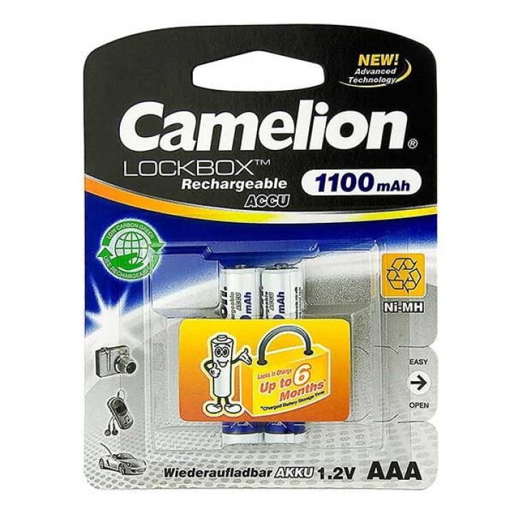 Pin Camelion sạc AAA 1100mAh 12 vỉ