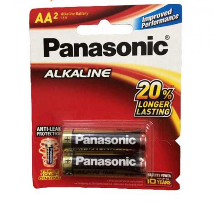 Pin Panasonic Alkaline AA 2 viên/ vỉ