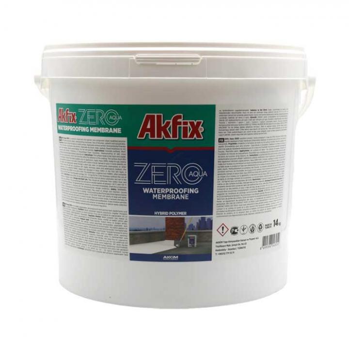 Sơn phủ chống thấm Akfix Aqua zero 14kg màu xám