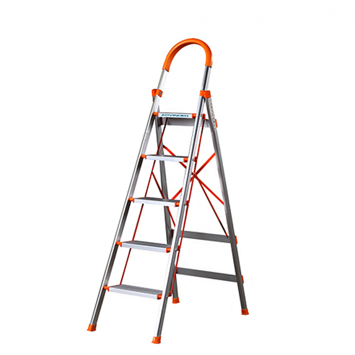 Thang nhôm ghế 5 bậc Advindeq ADS-705