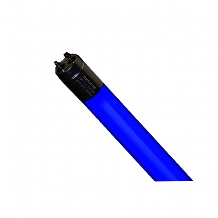 Bóng đèn LED tuýp màu xanh dương Duhal DHA803B