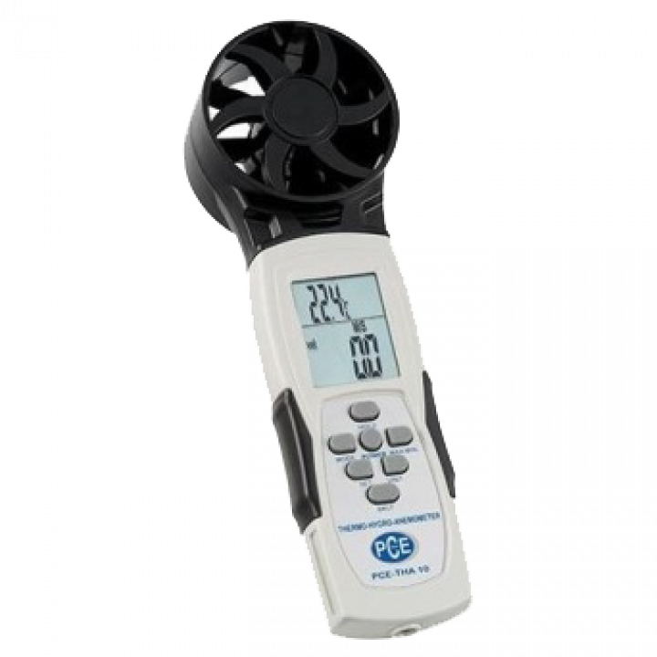 Máy đo nhiệt độ, độ ẩm, tốc độ gió, lưu lượng gió PCE PCE-THA 10